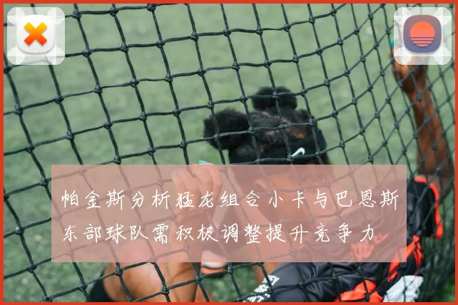 帕金斯分析猛龙组合小卡与巴恩斯东部球队需积极调整提升竞争力